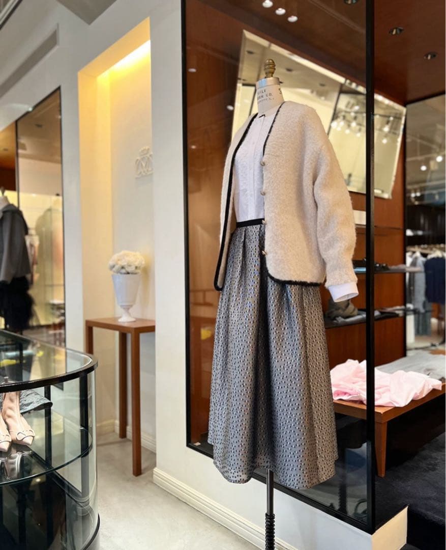 く*ま様 Drawerドゥロワー 3Gラインカーディガン