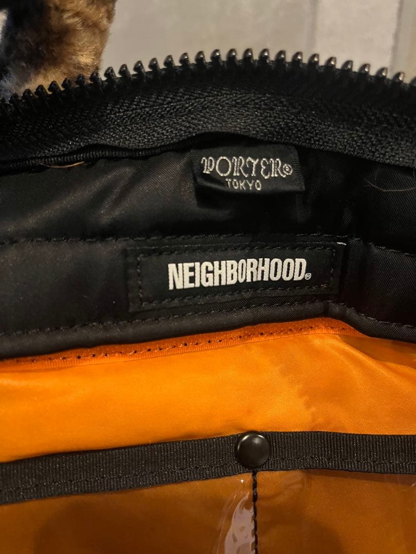PORTER NEIGHBORHOOD ヘルメットバッグ　レオパード