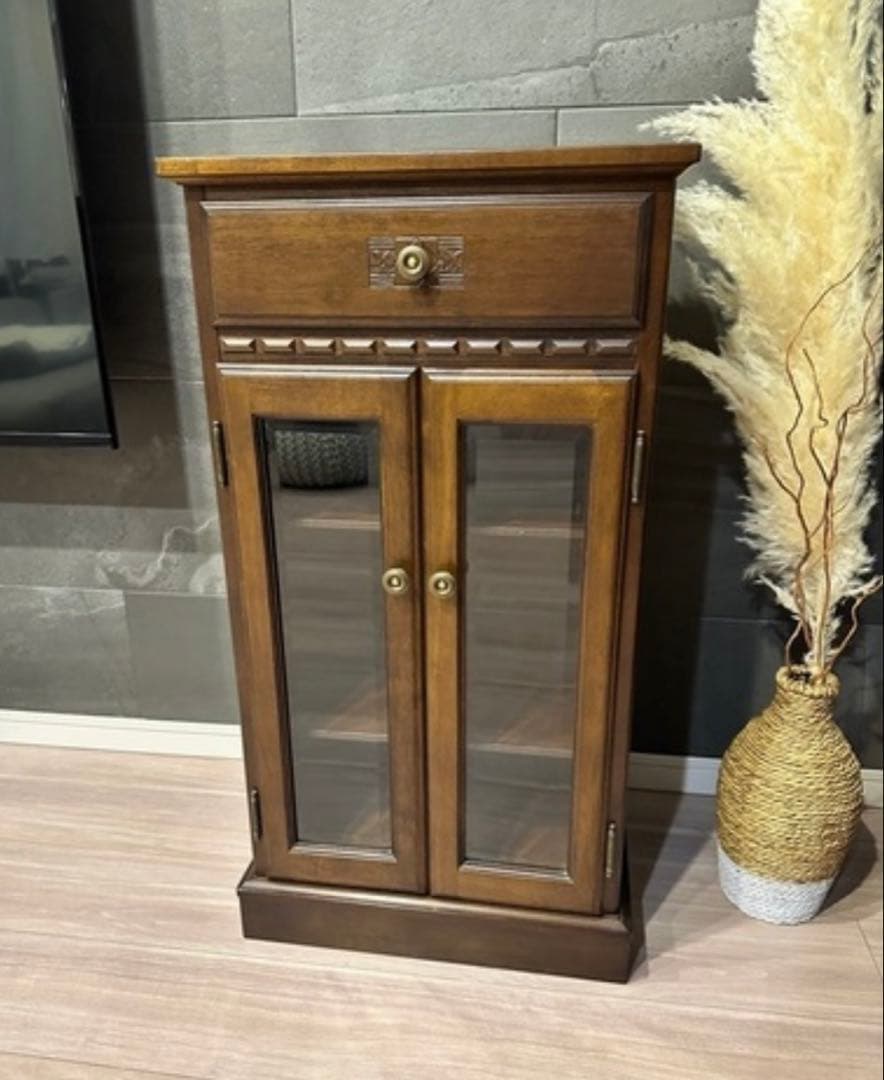 【最終価格】木製キャビネット アンティーク レトロ サイドボード ヴィンテージ
