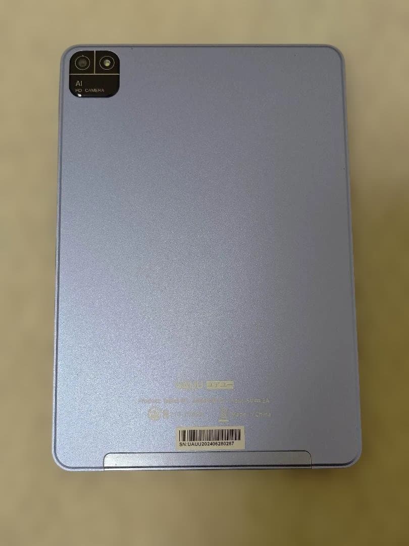 UAUU８インチアンドロイドタブレット アスペクト比 4:3　電子書籍に最適！