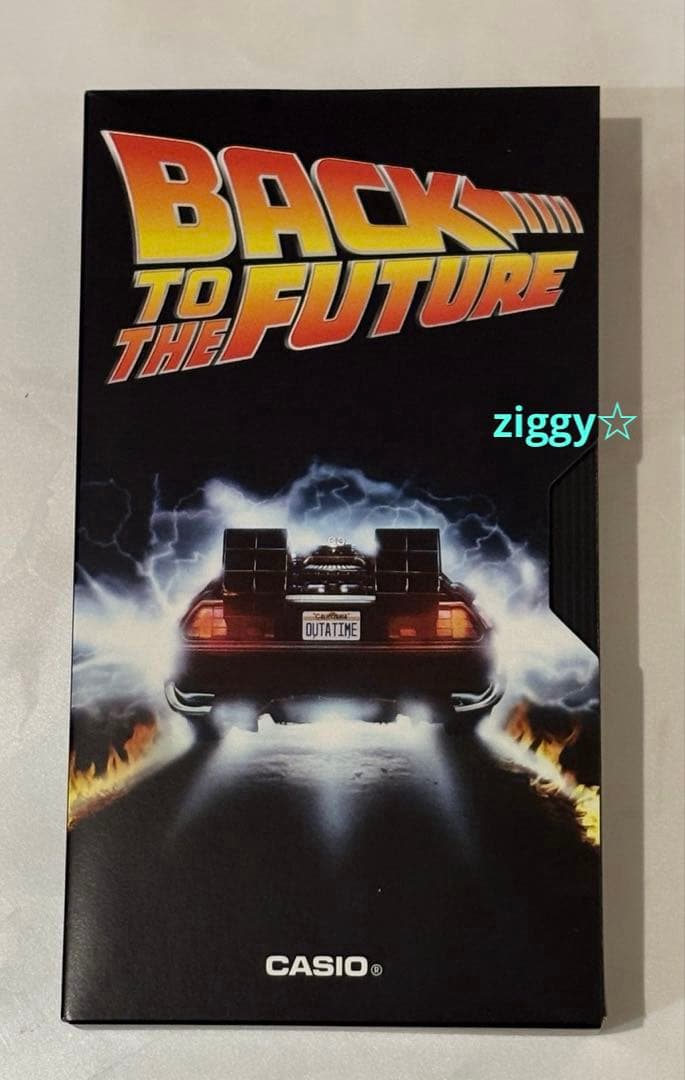 カシオCA-500WEBF-1AJR バックトゥザフューチャー