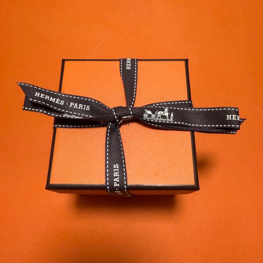 新品未使用　エルメス　レザーブレスレット 《コリエ・ド・シアン》　ブラック