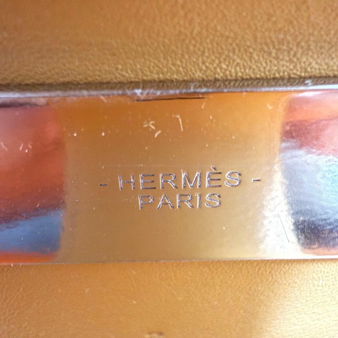 新品未使用　エルメス　レザーブレスレット 《コリエ・ド・シアン》　ブラック