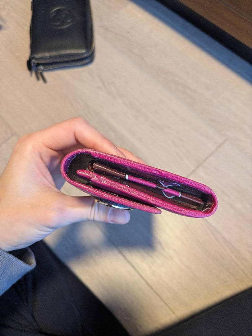 GUCCI　ハート　長財布　ピンク