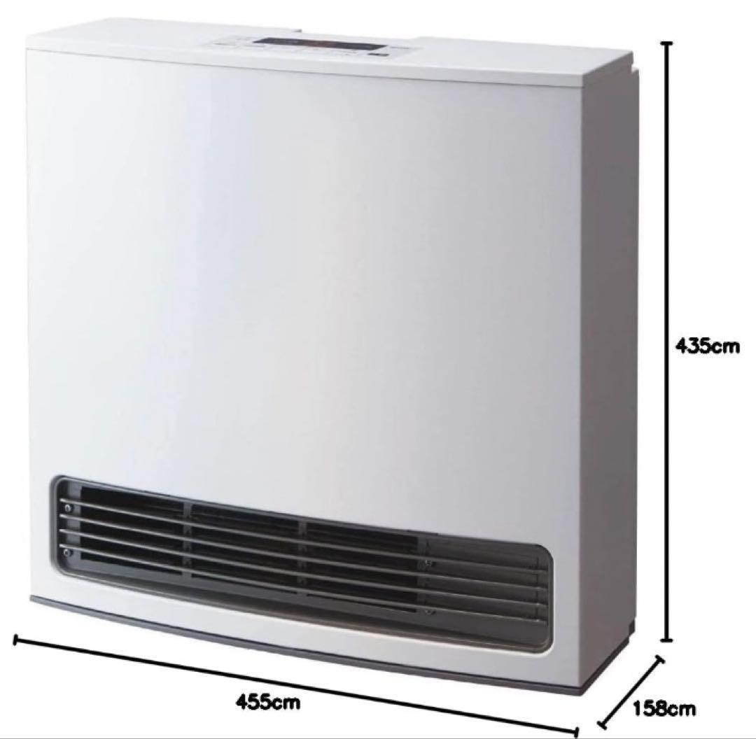 【未使用】ガスファンヒーター　ノーリツ　GFH-4004S-W5 都市ガス