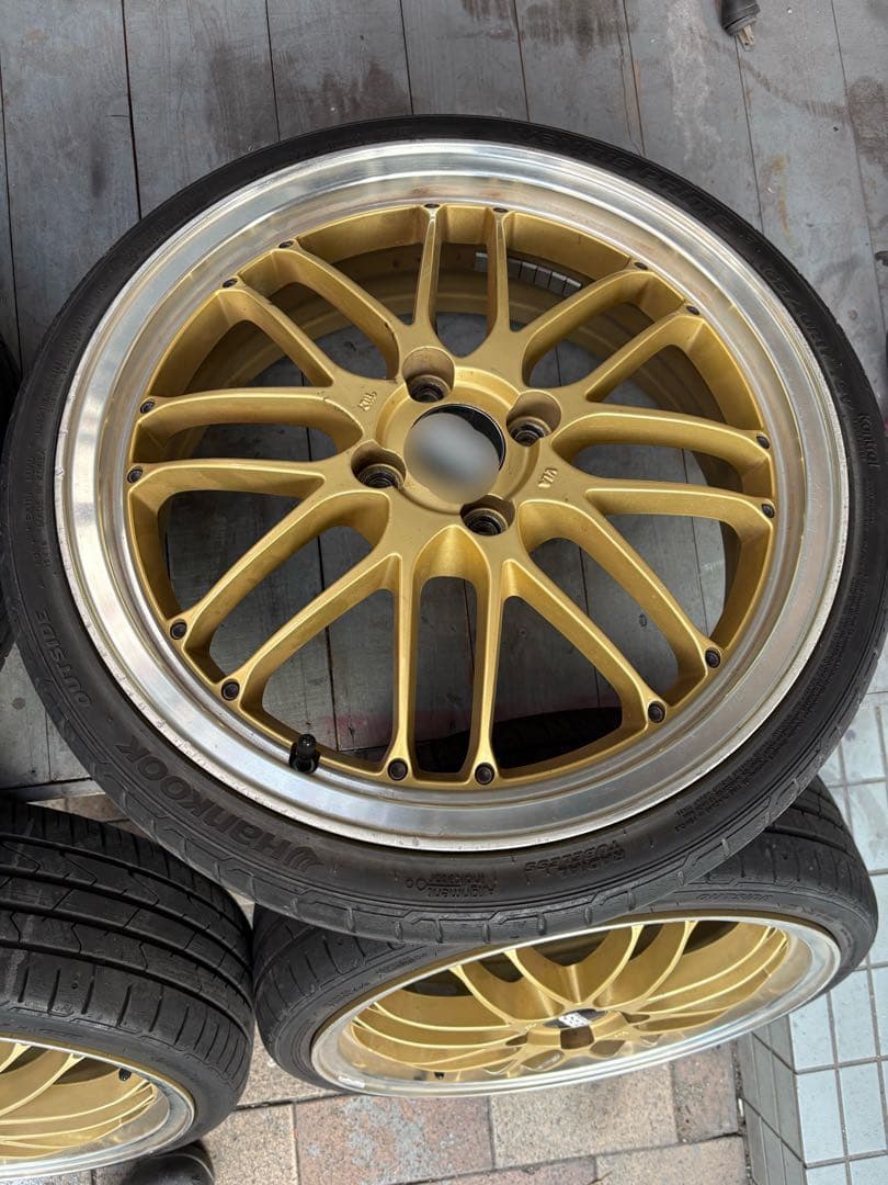 軽　17インチアルミタイヤセット中古