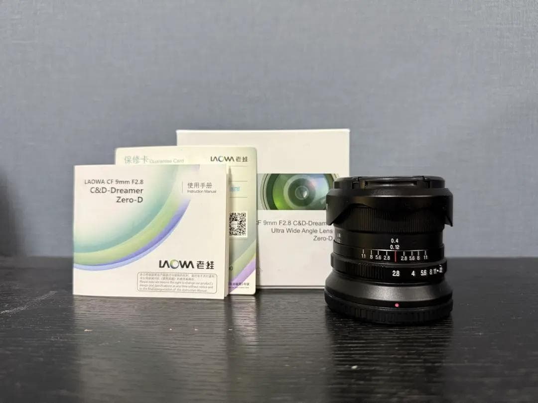 LAOWA 9mm F2.8 C&D-Dreamer Zero-D DLマウント