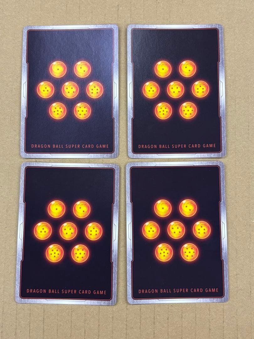 フュージョンワールド 孫悟空 GT SCR パラレル 4枚セット