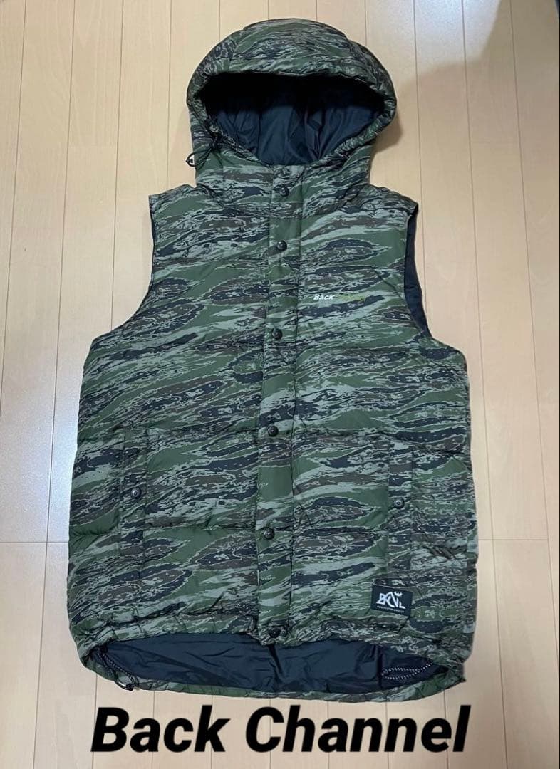 ジャケット・アウター Back Channel x nanga down vest