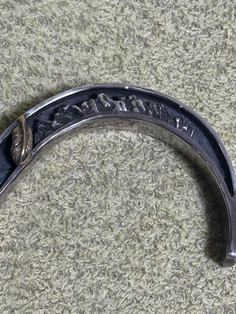 ビッグハンド特注両面3Dバングル