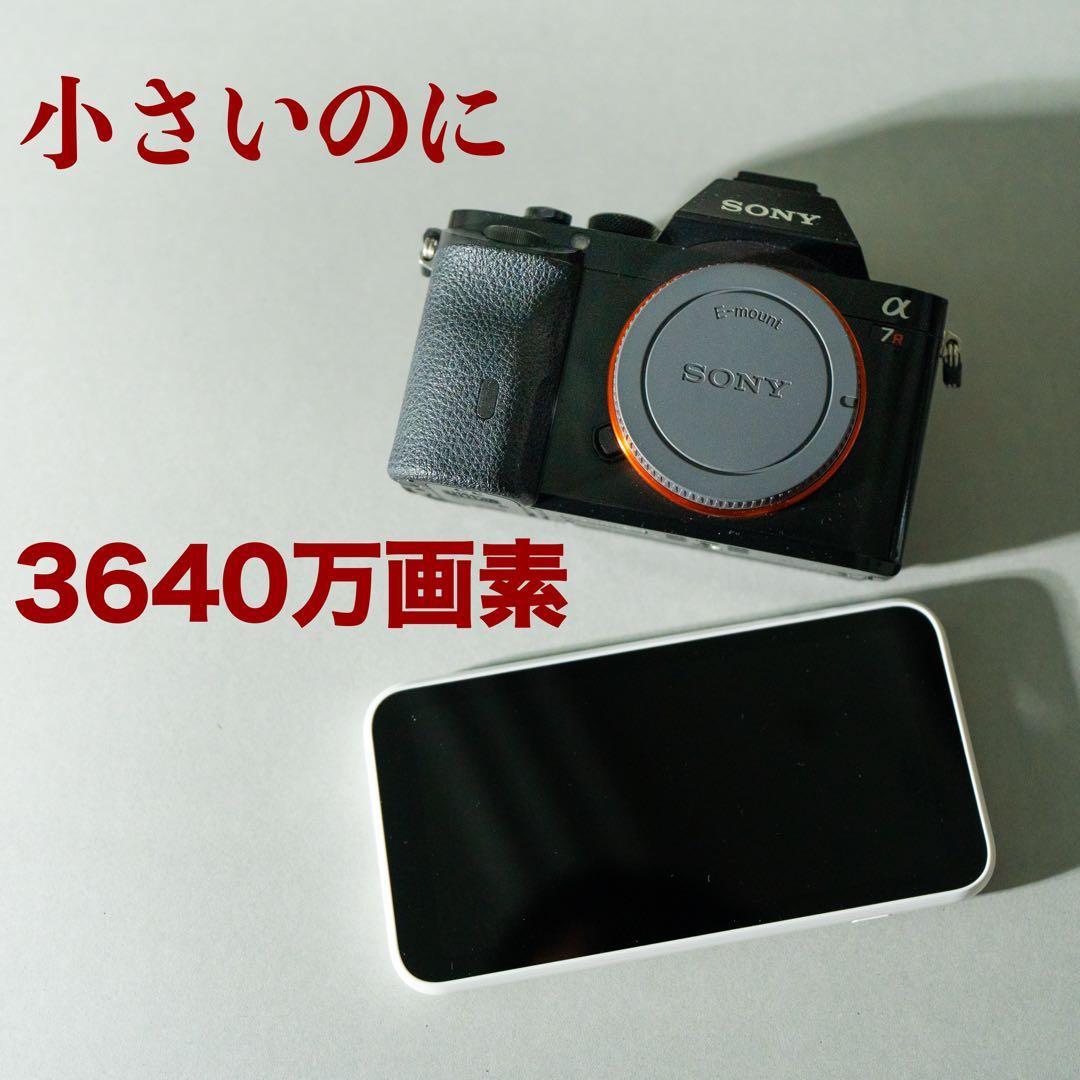 SONY 初代 α7R 3640万画素 ミラーレス一眼　シャッター数8493回
