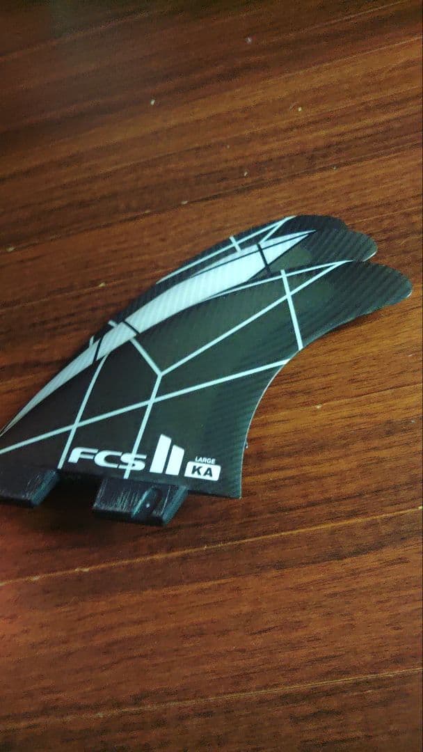 FCS2 フィン KA コロへ・アンディーノ　 ブラック/ホワイト L 美品