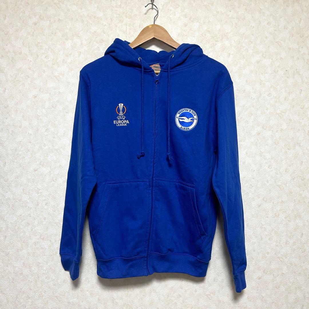 【新品未使用】ブライトン UEFA ヨーロッパリーグ フード付きパーカー S