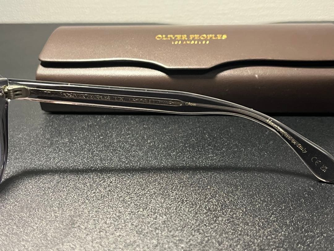 OLIVER PEOPLES Sheldrake クリアグレーサングラス