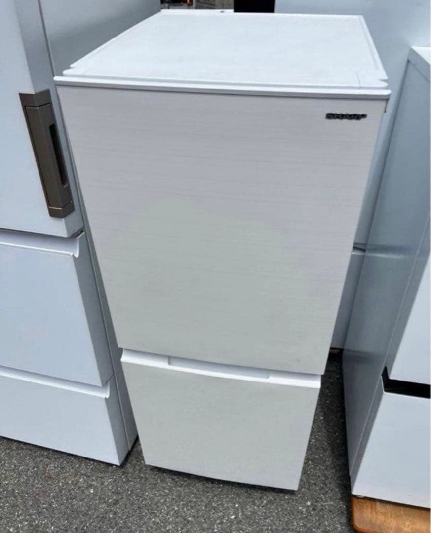 【高年式】2021年式 152L シャープ 冷蔵庫 SJ-D15G-W