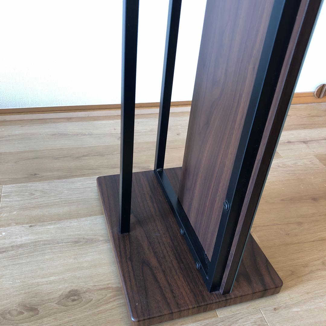 【最終お値下げ】ベルメゾン　ハンガーラック付きスタンドミラー