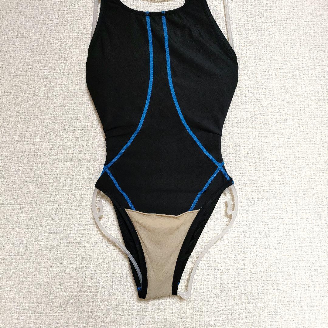 speedo ハイレグカット 競泳 ワンピース水着 mizuno期 ウロコ生地