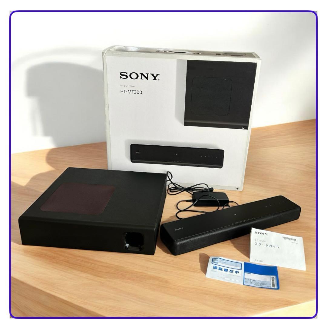 SONYサウンドバー HT-MT300（B） （チャコールブラック）