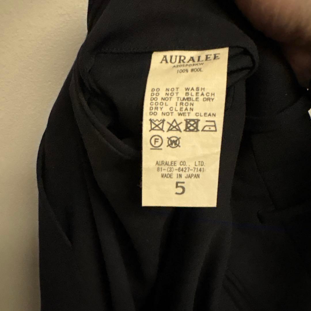 た*こ様 AURALEE ウールスラックス