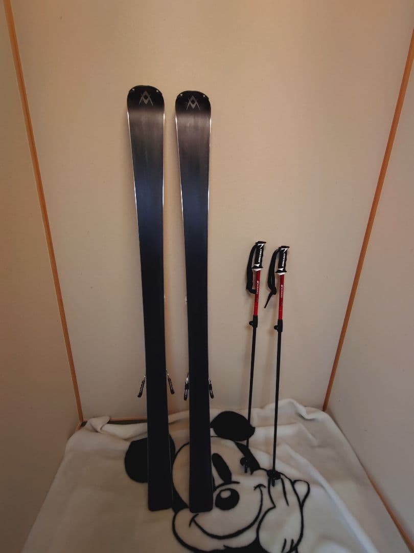 【週末セール】スキーセット　メンズ　サロモン155ブーツ27　シナノストック