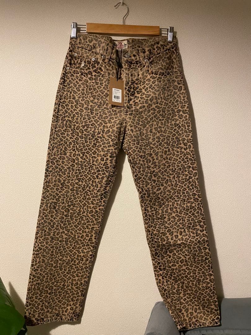 パンツ STUSSY NEWCLASSICJEAN DENIM LEOPARD 30
