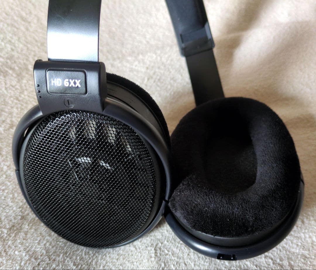 ゼンハイザー HD 6XX 有線ヘッドホン バランスケーブル