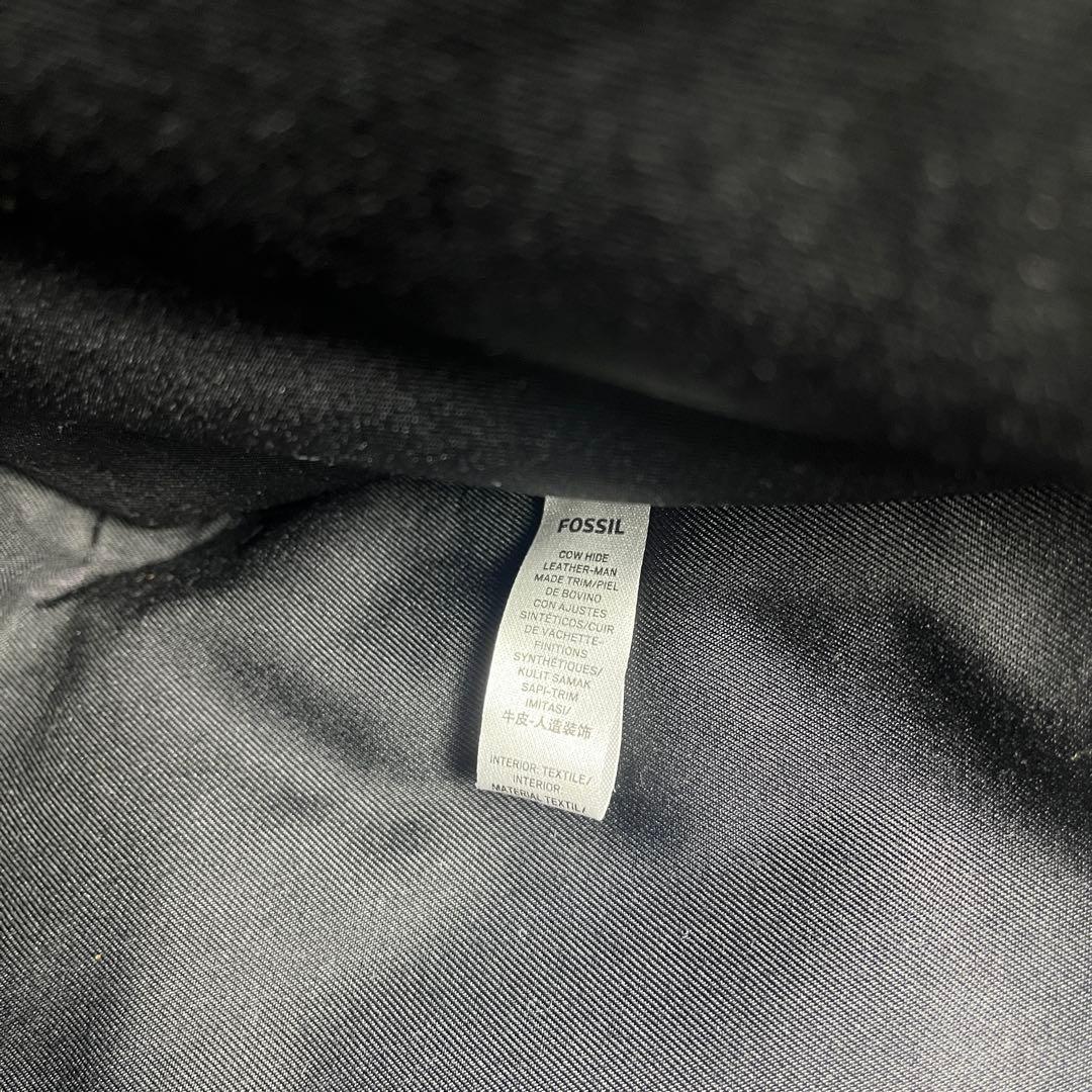 【新品タグ付き】FOSSIL フォッシル レザーxスエード 2wayトートバッグ