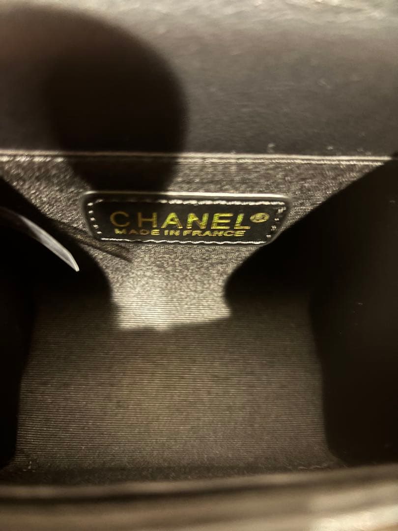 シャネル ブラック ミニバッグ チェーンショルダー　ノベルティ新品