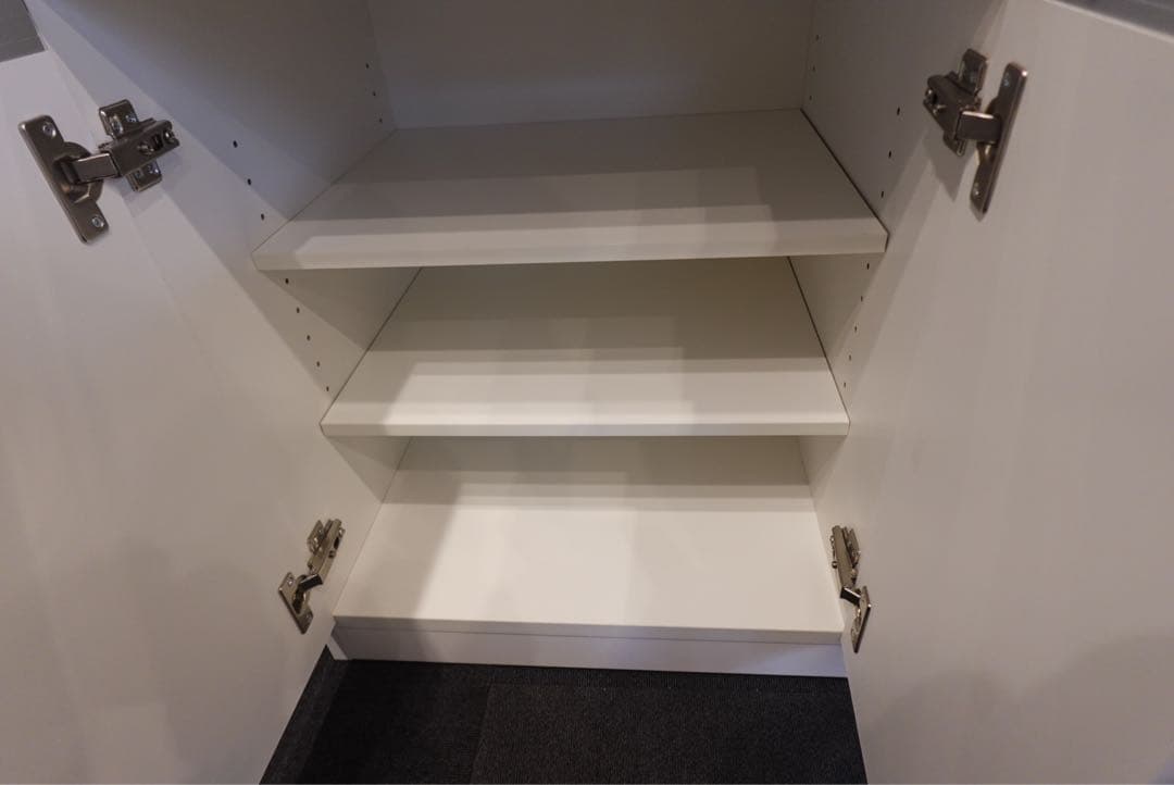 【送料込み設置】ニトリ　キッチンボード　レジューム幅90 食器棚