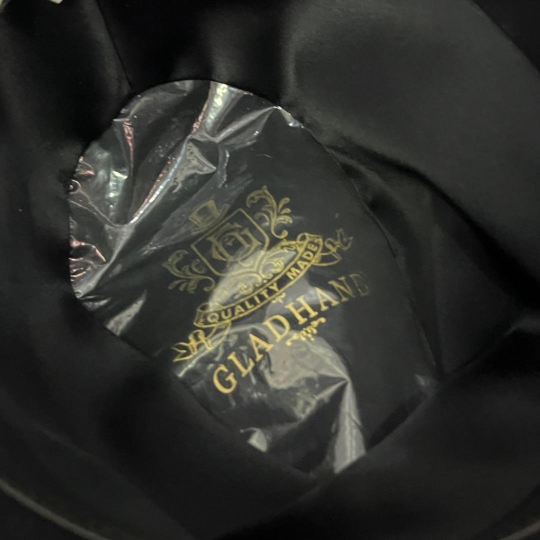 GLAD HAND ホンブルグハット 中折れハット ウール フェルトハット