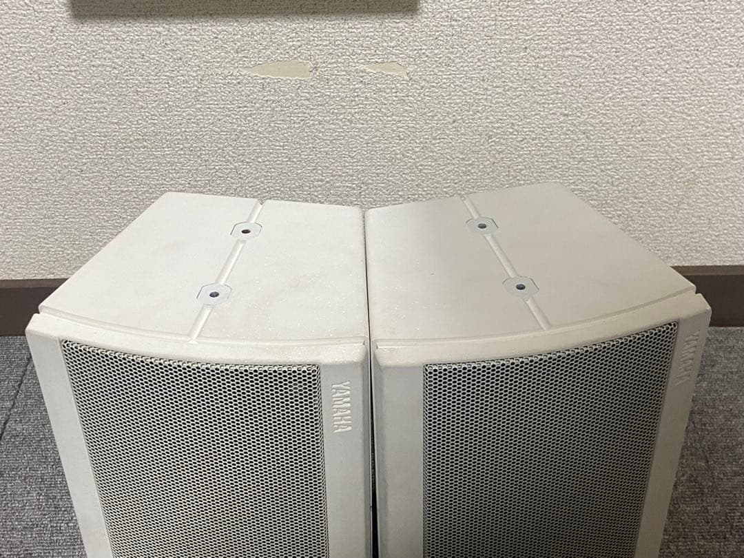 YAMAHA スピーカーシステム S15W（ペア）＋ 取付け金具付き