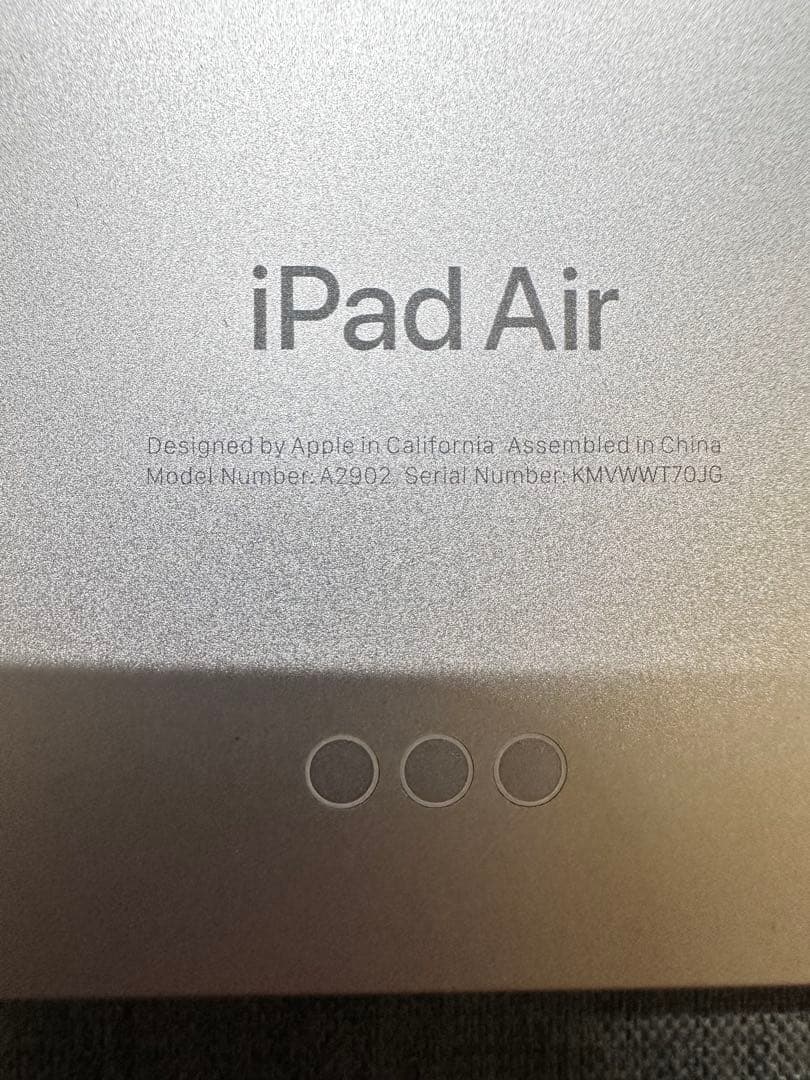 美品　ipad air 11インチ　M2 256GB バッテリー100%