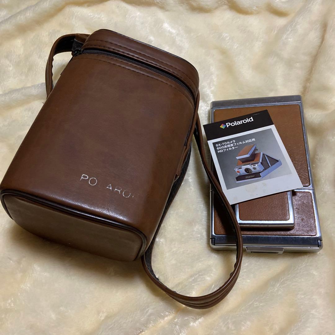 Polaroid SX-70 Land Camera ケース付き