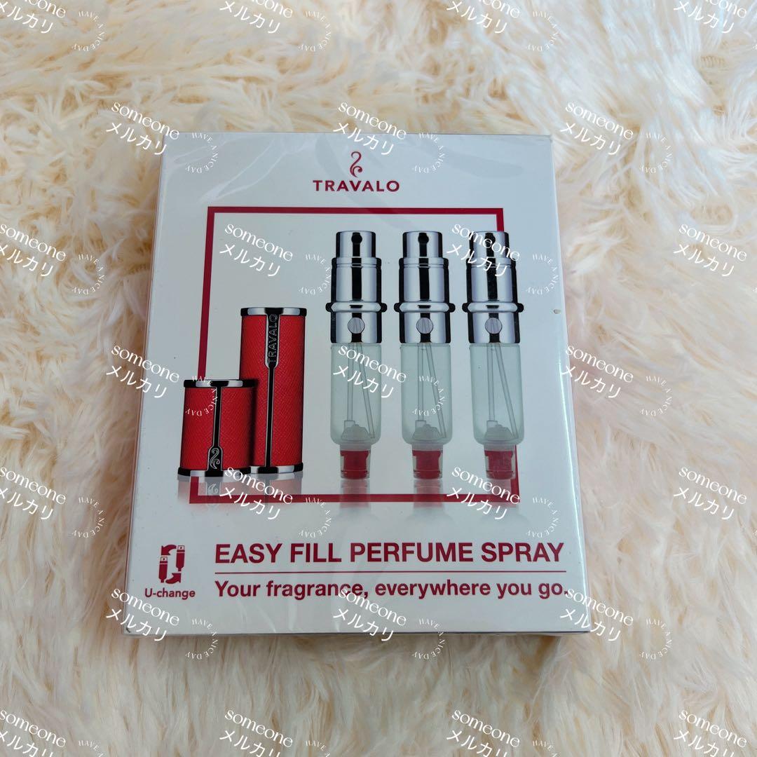 107 TRAVALO アトマイザー MILANO SET red