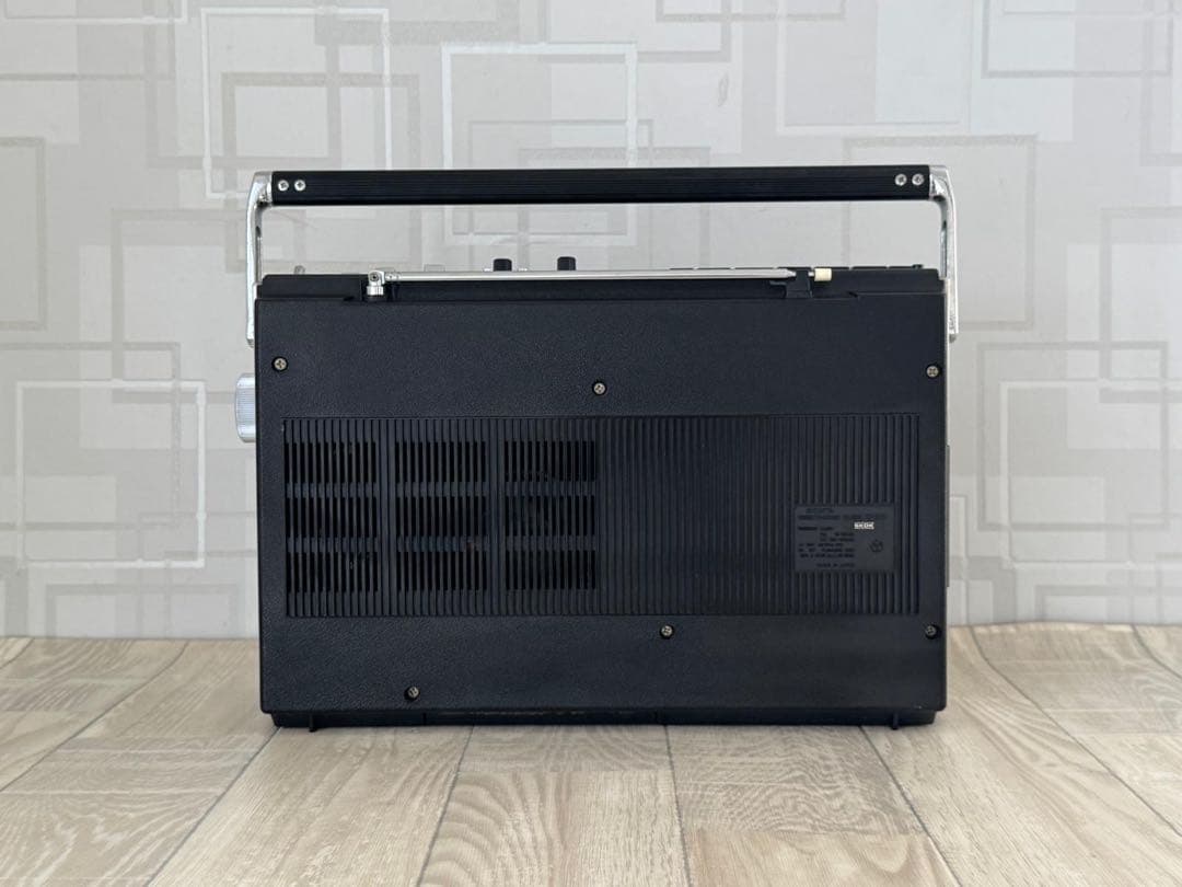 [動作品]SONY ラジカセCF-1980 ラジオ　レトロ　昭和名機