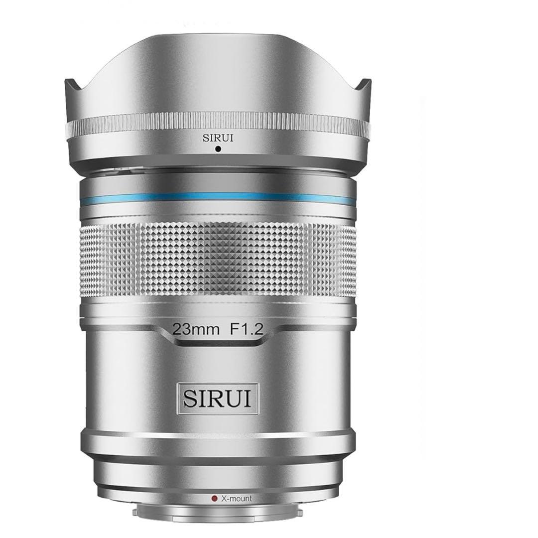 SIRUI 23mm F1.2 APS-C Xマウント　シルバー