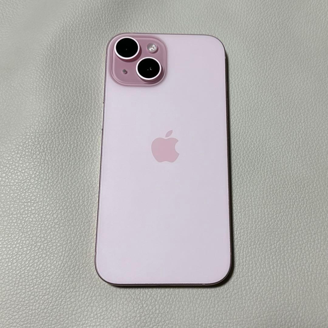 【超美品】iPhone15 128GB ピンク BT88％