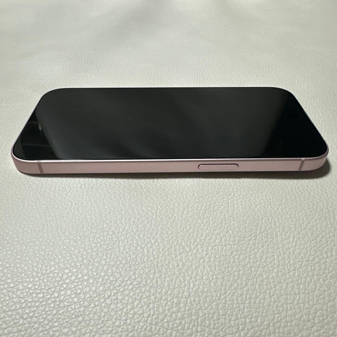 【超美品】iPhone15 128GB ピンク BT88％