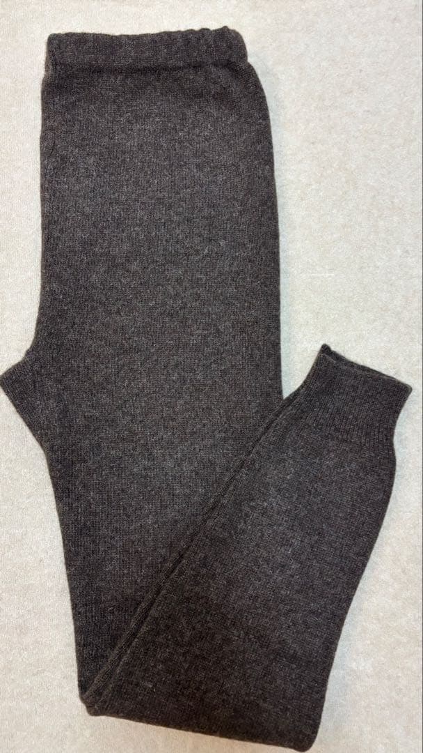 本日限定！ウールレギンス ウール100％ XXLサイズ モンゴル産厚手 スパッツ