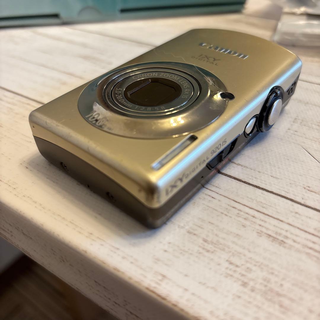 キャノン IXY DIGITAL 920 IS コンパクトデジカメ　外箱 説明書