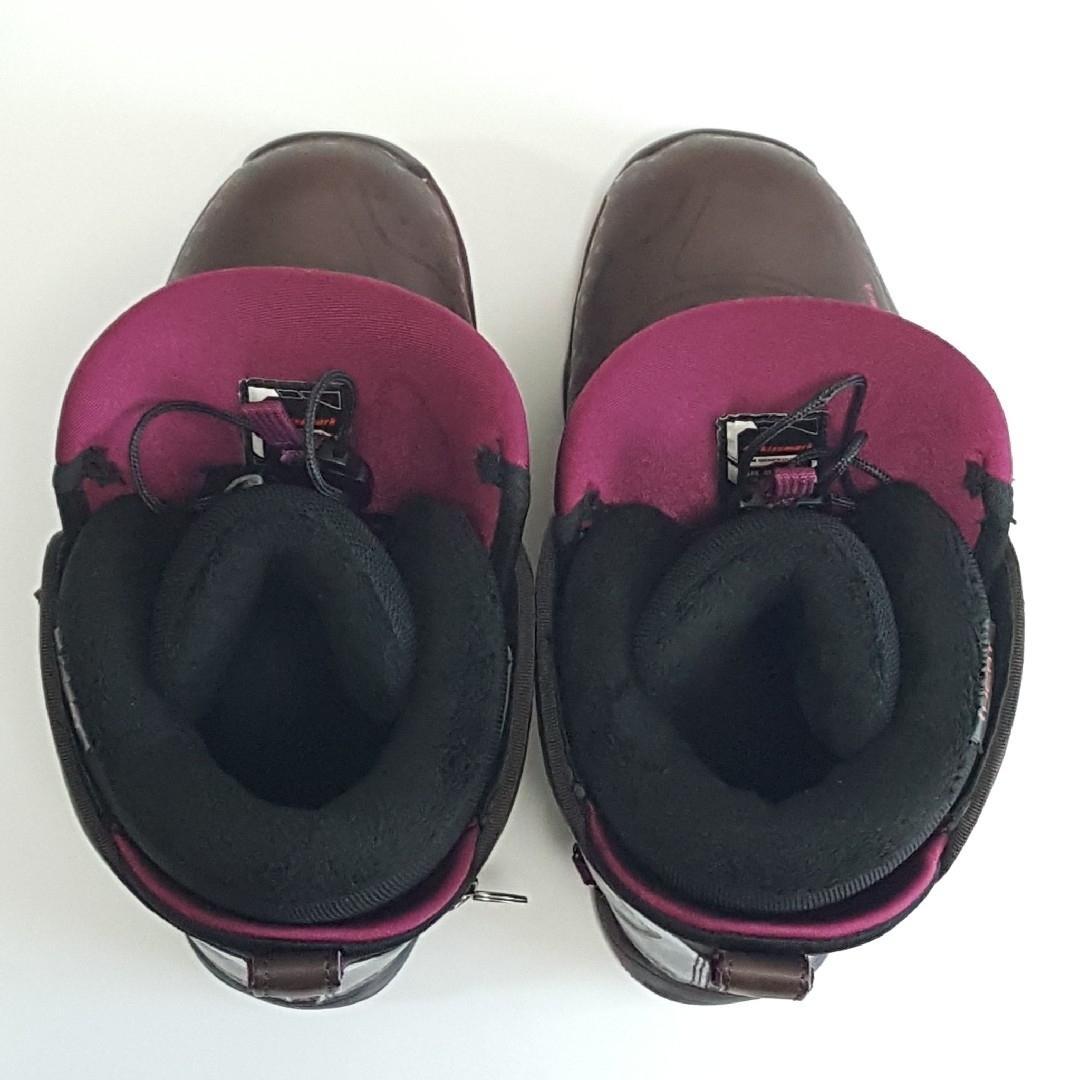 キスマーク レディース スノーボードブーツ ダイヤル式 iHEAT 25.0cm