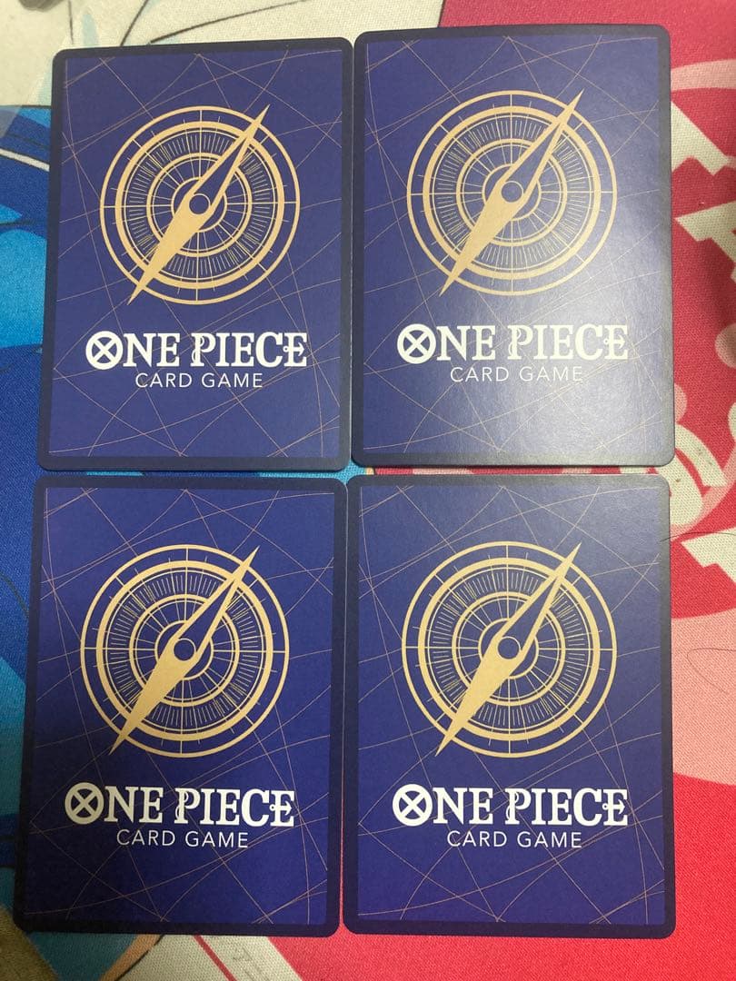 ロロノア・ゾロ　sr パラレル　4枚セット　op01 ワンピースカード