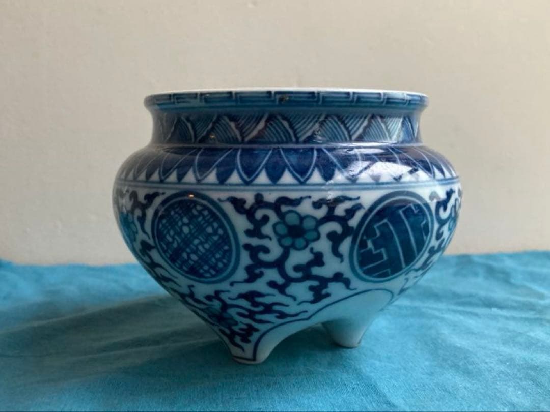 京焼　三浦竹泉　香炉