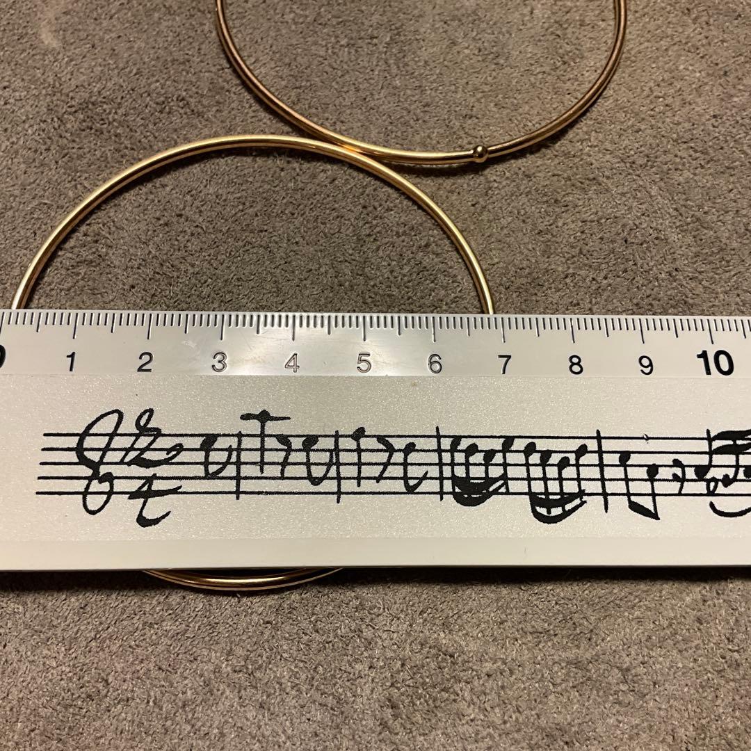 K18バングル二点　銀座ジュエリーマキ　JS0330