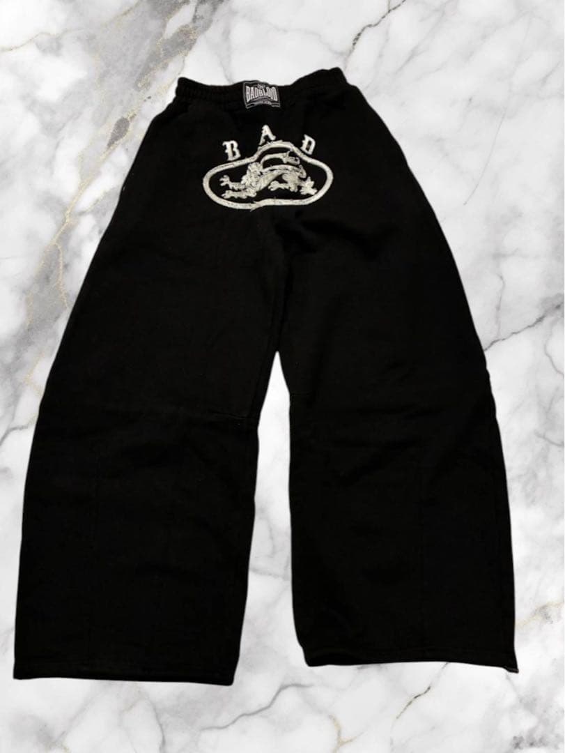 BADBLOOD パンツ　ストリート　韓国限定　XSサイズ ブラック