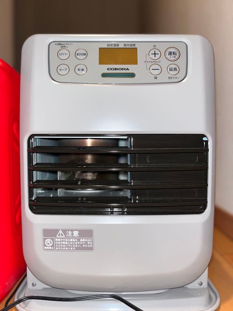 CORONA 石油ファンヒーター デジタル表示 3.6Lタンク、2025年製造品