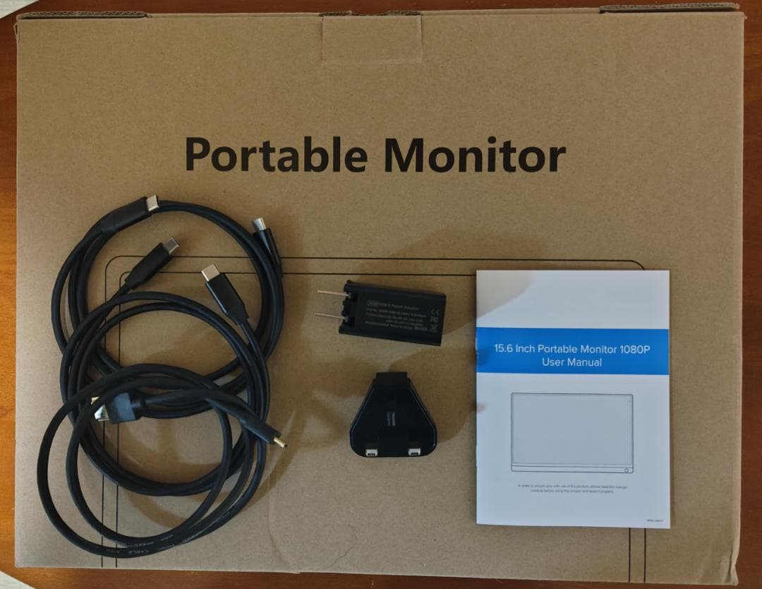 UPERFECT バッテリー内蔵 15.6” FHD モバイルモニター
