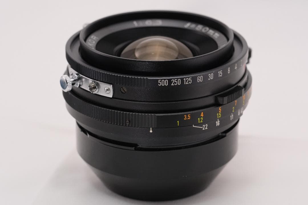 マミヤプレス用 sekor 50mm f6.3 完動品 超広角22mm相当