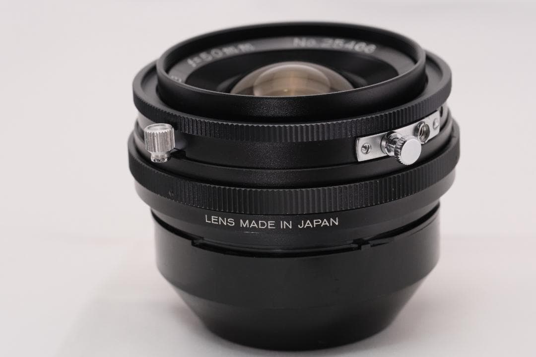 マミヤプレス用 sekor 50mm f6.3 完動品 超広角22mm相当