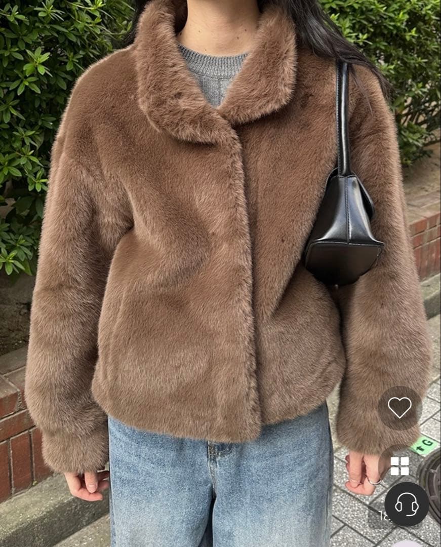 sep19 ハイネックファージャケット